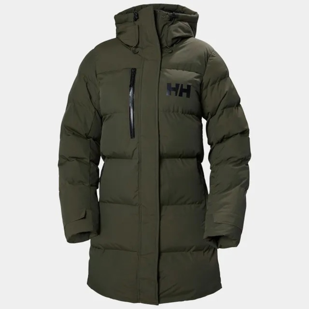 Helly Hansen Women’s Adore Puffy Parka / XL Utility Green / perfect condition